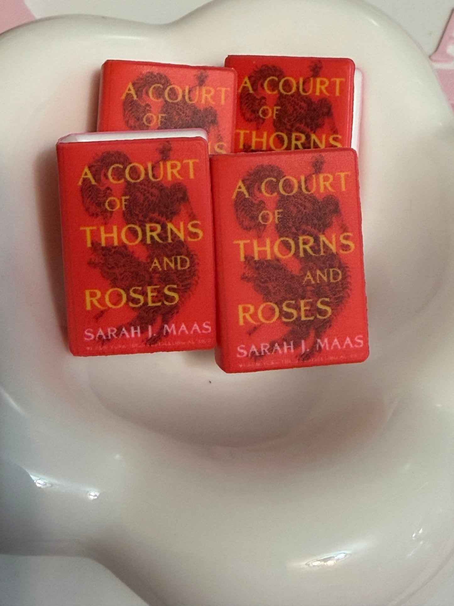 A Thorn Silicone Focal Book Bead -1
