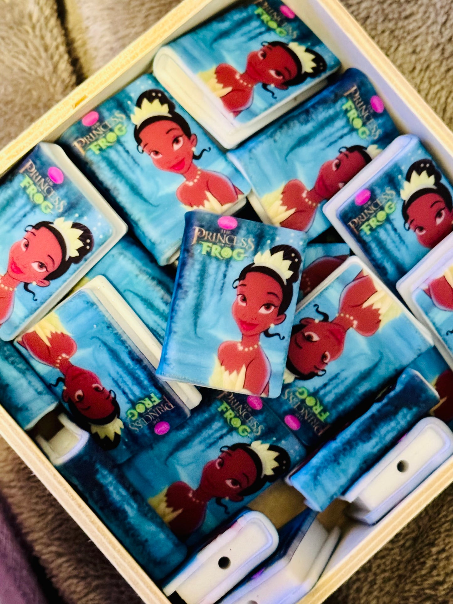 Frog Princess Silicone Book Focal Bead-1