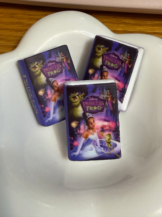 Frog Princess Silicone Book Focal Bead-1