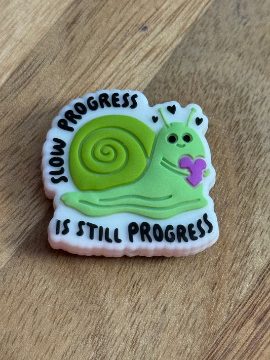 Slow progress is still progress snail