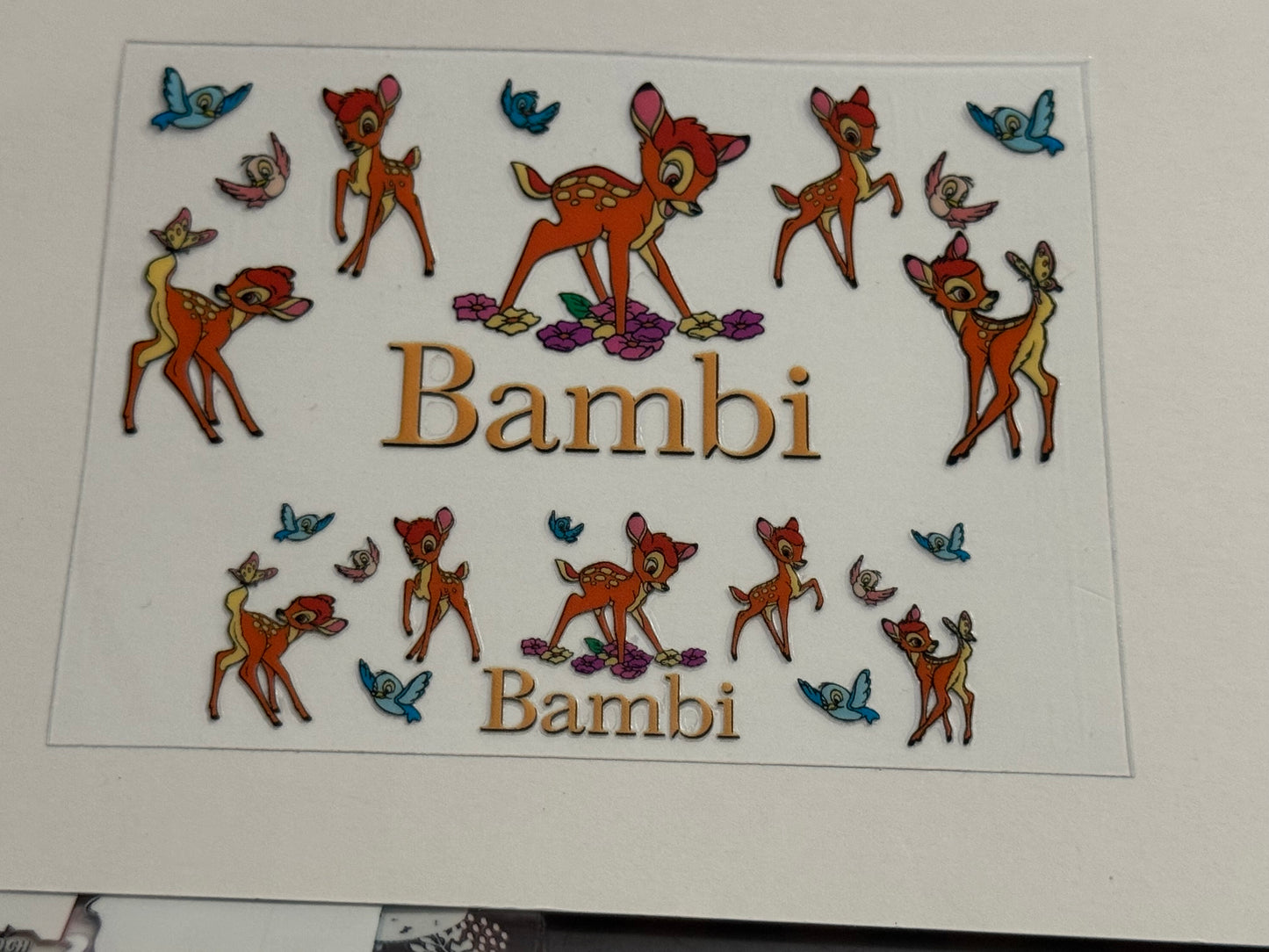 Bambi UV DTF for Mini Tumblers