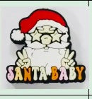 Santa Baby Silicone Beads