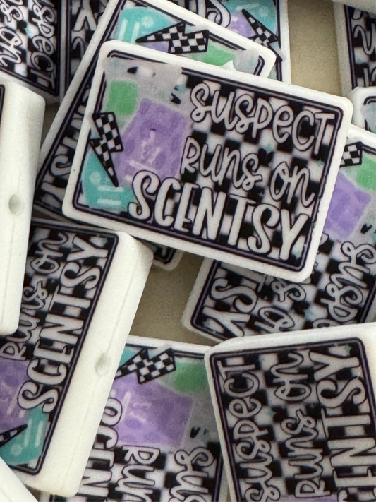 Suspect runs on Scentsy custom silicone focal bead-1