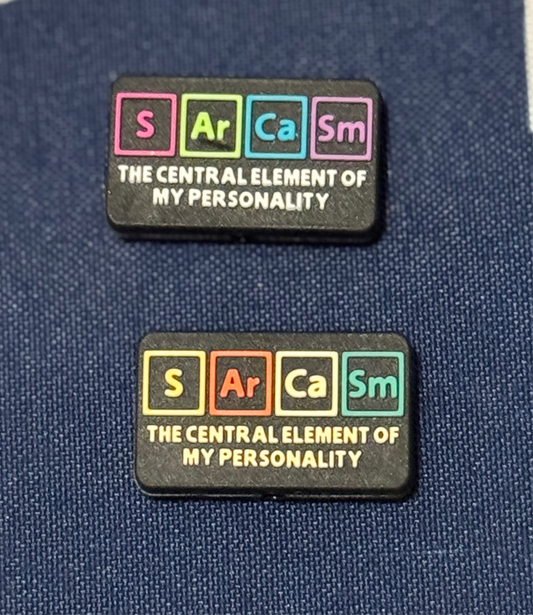 Sarcasm Science Funny Silicone Bead-1 bead