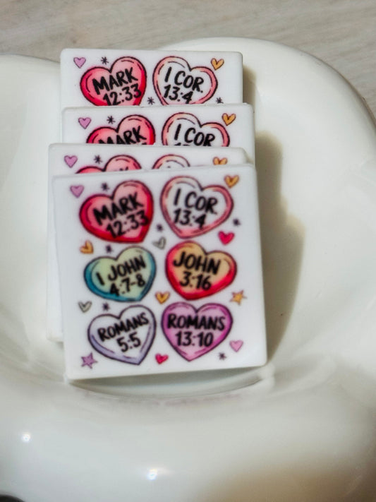 Scripture hearts silicone focal beads-1