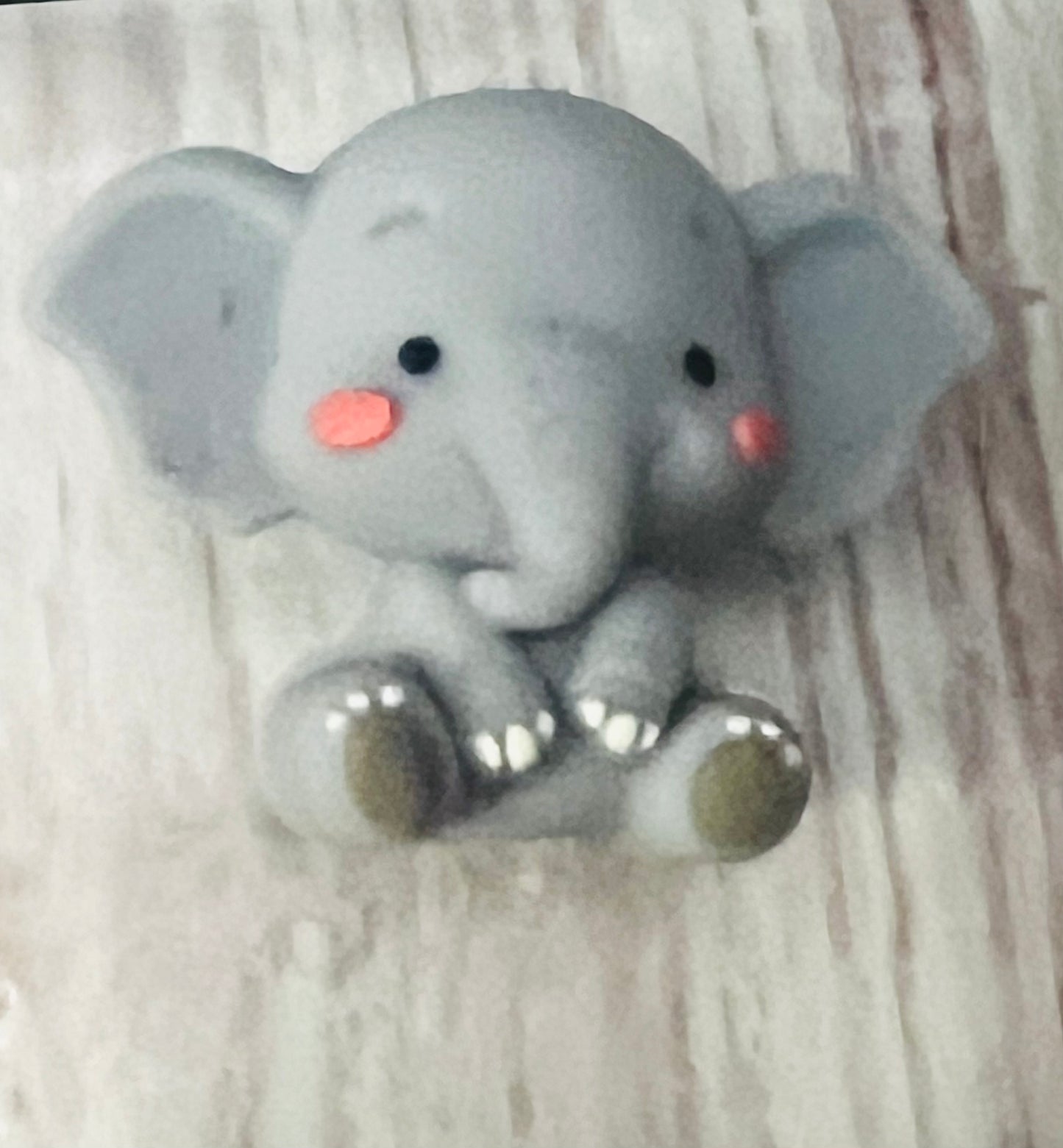 3d Elephant Silicone Focal