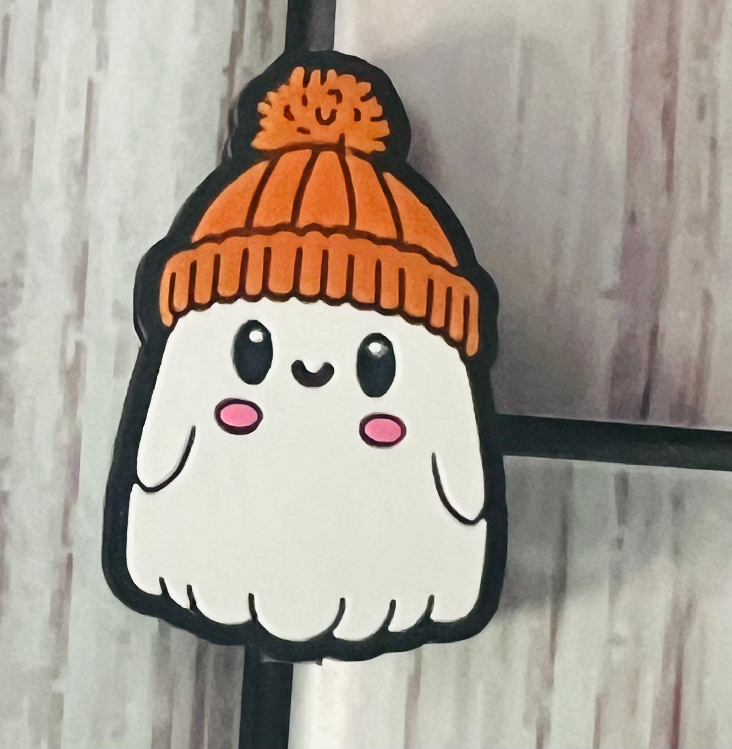 Winter Ghost with Hat Silicone Focal