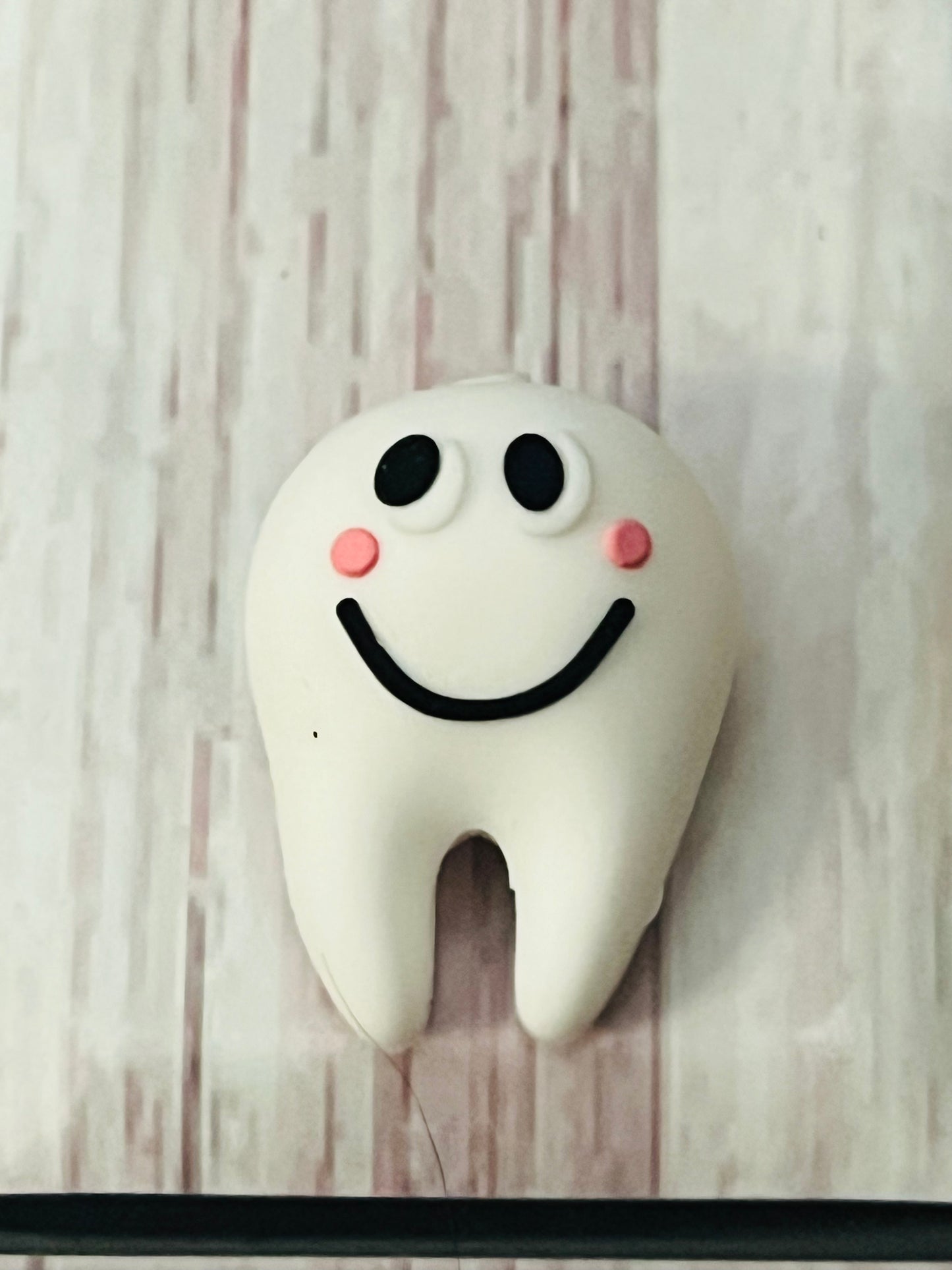 Tooth 3D Silicone bead