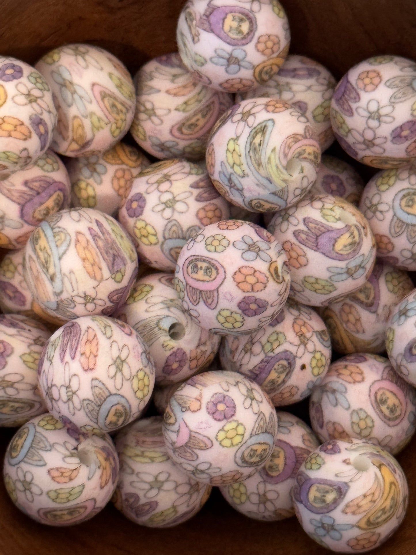 Labubu 15 mm Silicone beads