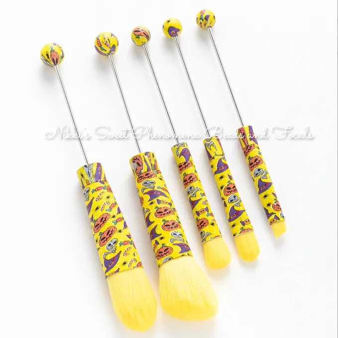 Holiday Beadable Make up brushes Sets