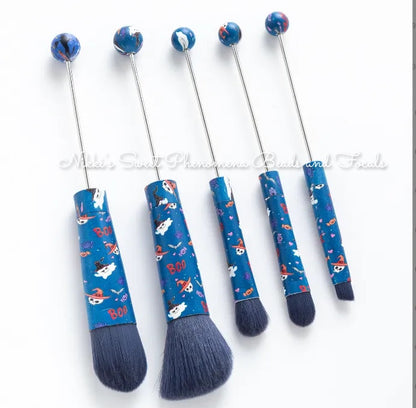 Holiday Beadable Make up brushes Sets