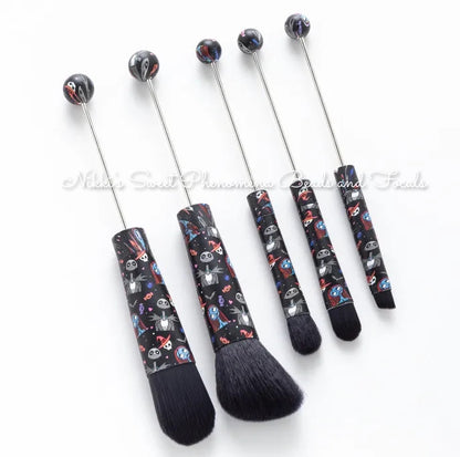 Holiday Beadable Make up brushes Sets