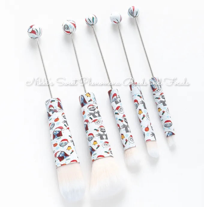 Holiday Beadable Make up brushes Sets