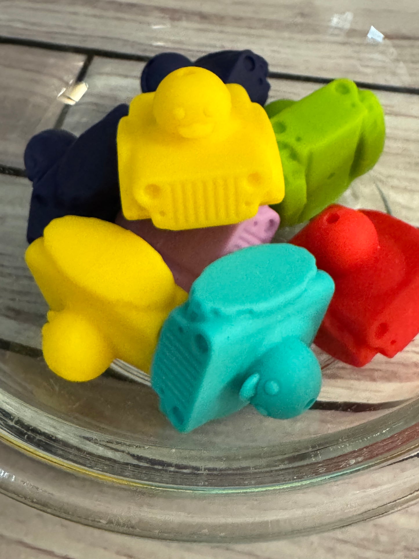 Duck ATV Tank Silicone Focal Bead