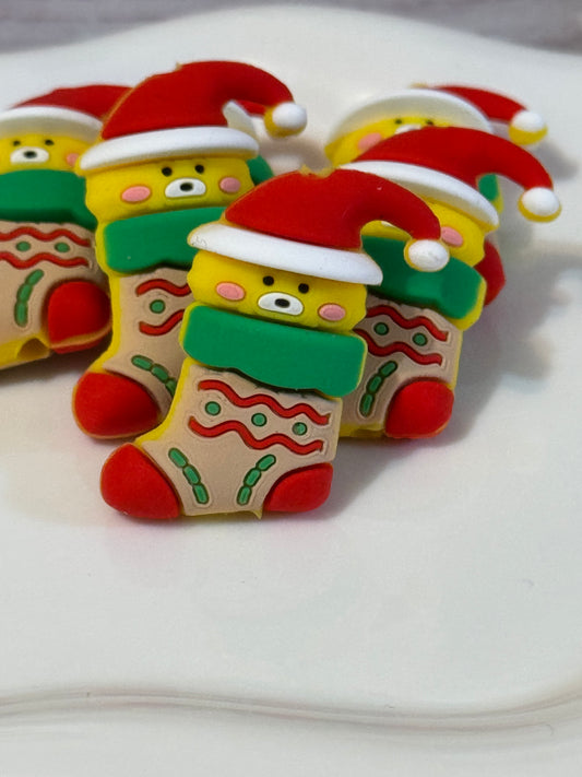 Bear Stockings Silicone bead