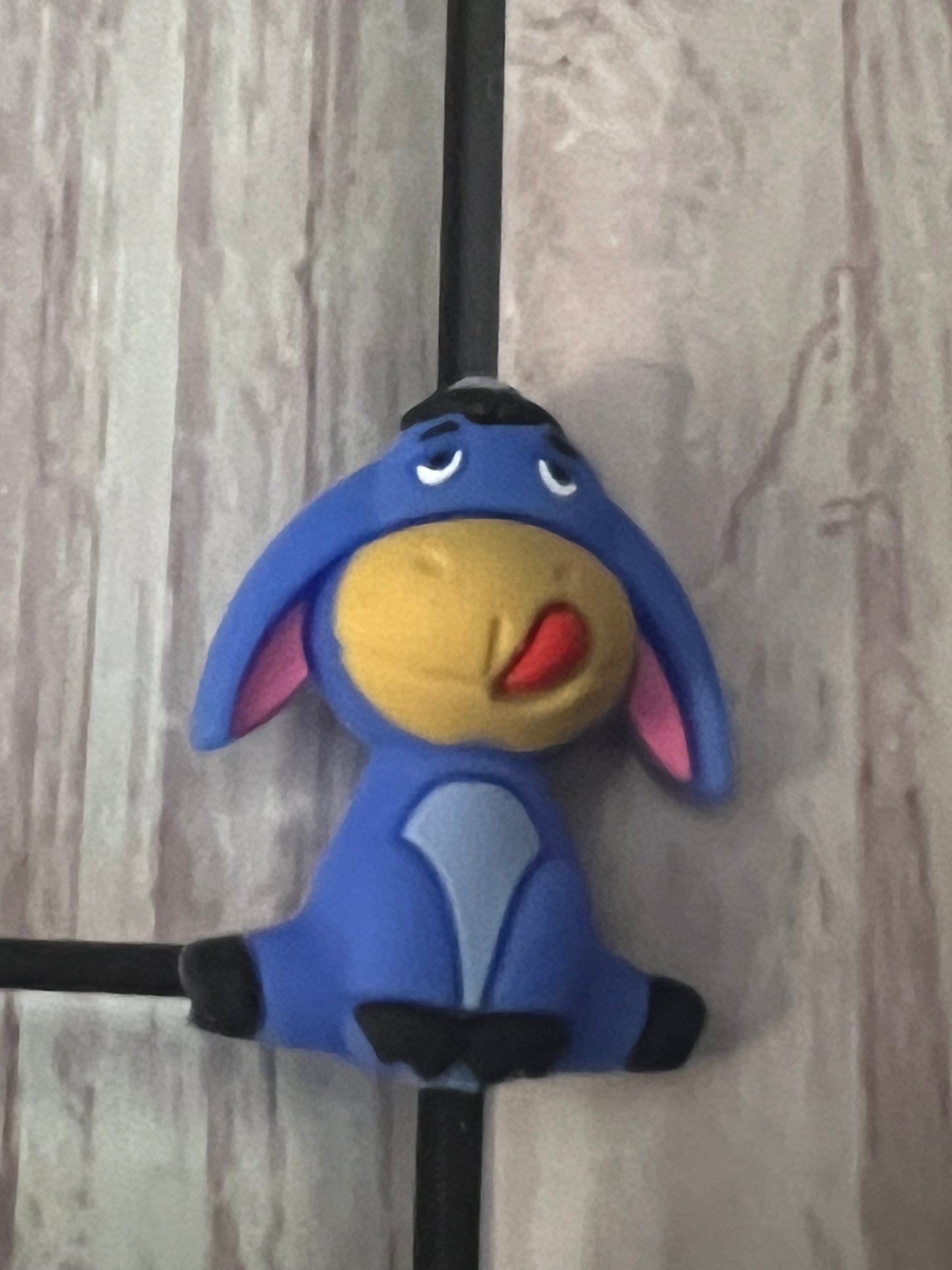 Donkey 3D Focal Beads Eyegore/pooh  friend Silicone