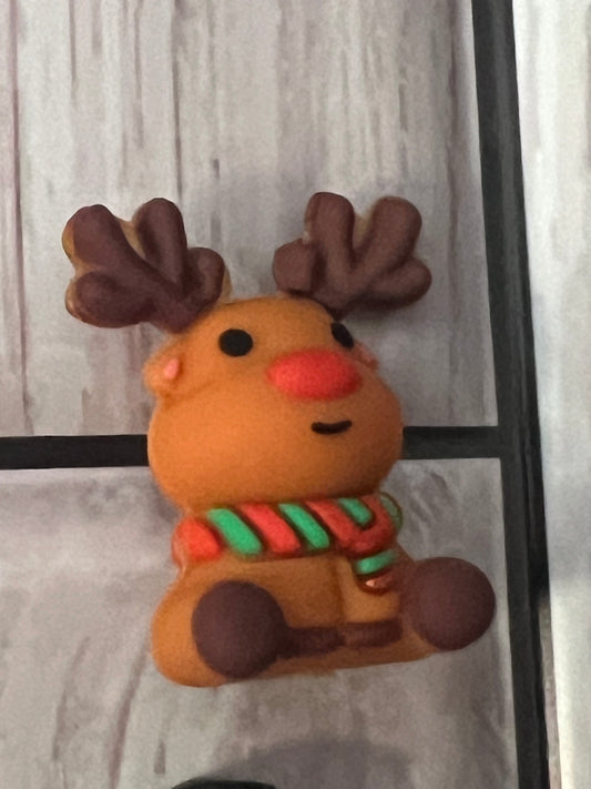 Reindeer 3D Silicone Focal